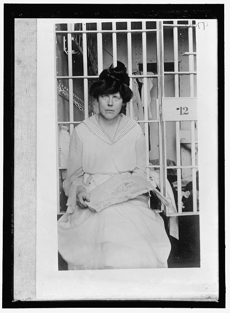 Lucy Burns - Library of Congress - Suffragists - Women's History