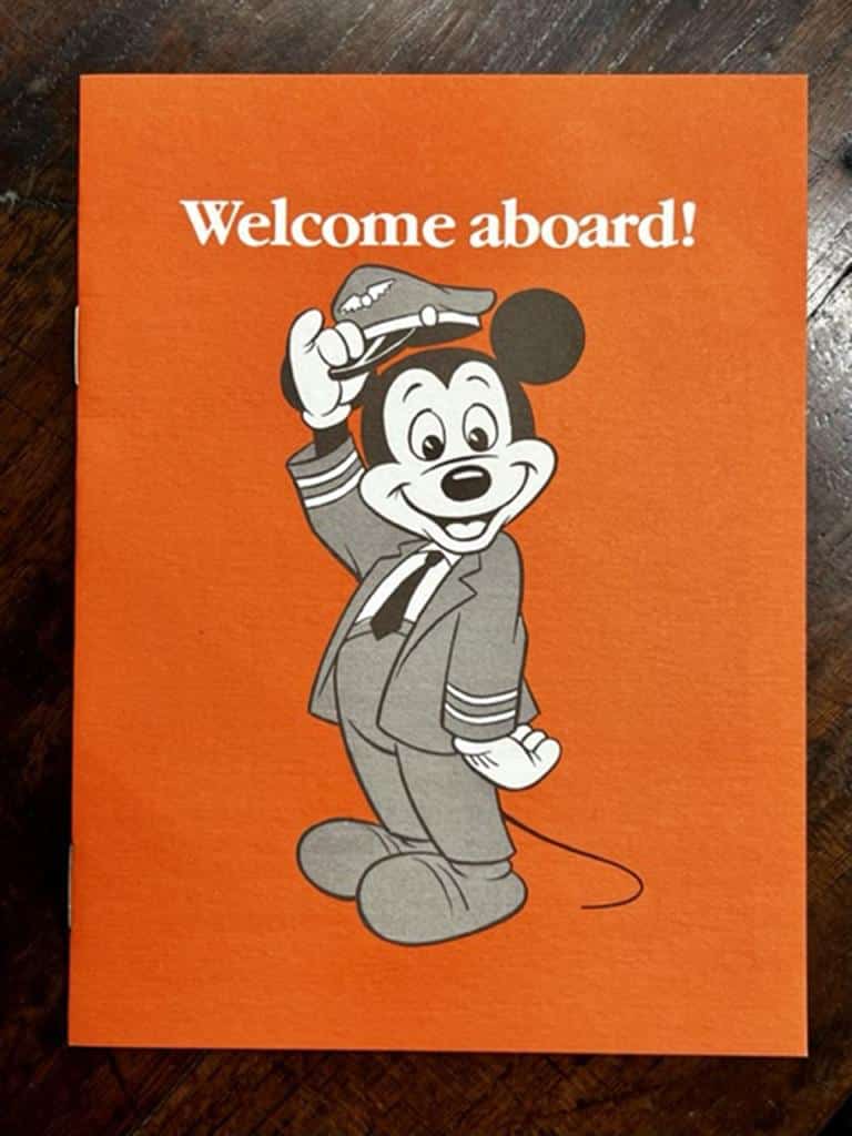 Safety First! Original Briefing pamphlet. Credit: Mark Malone (son of pilot)
