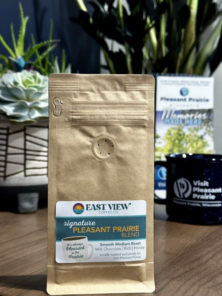 2024-03 VPP x East View Coffee Partnership Announcement - photo of Coffee Bag