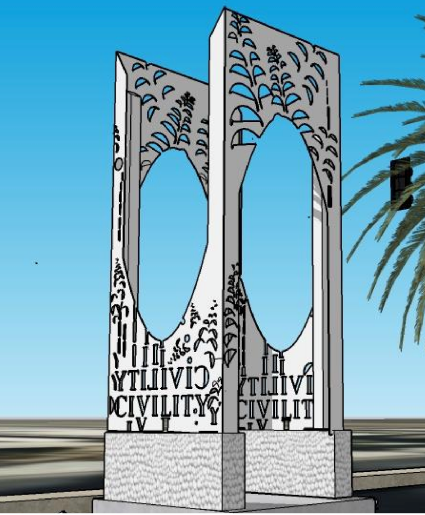 Pillars Of Palm Springs Jessup+Cooning