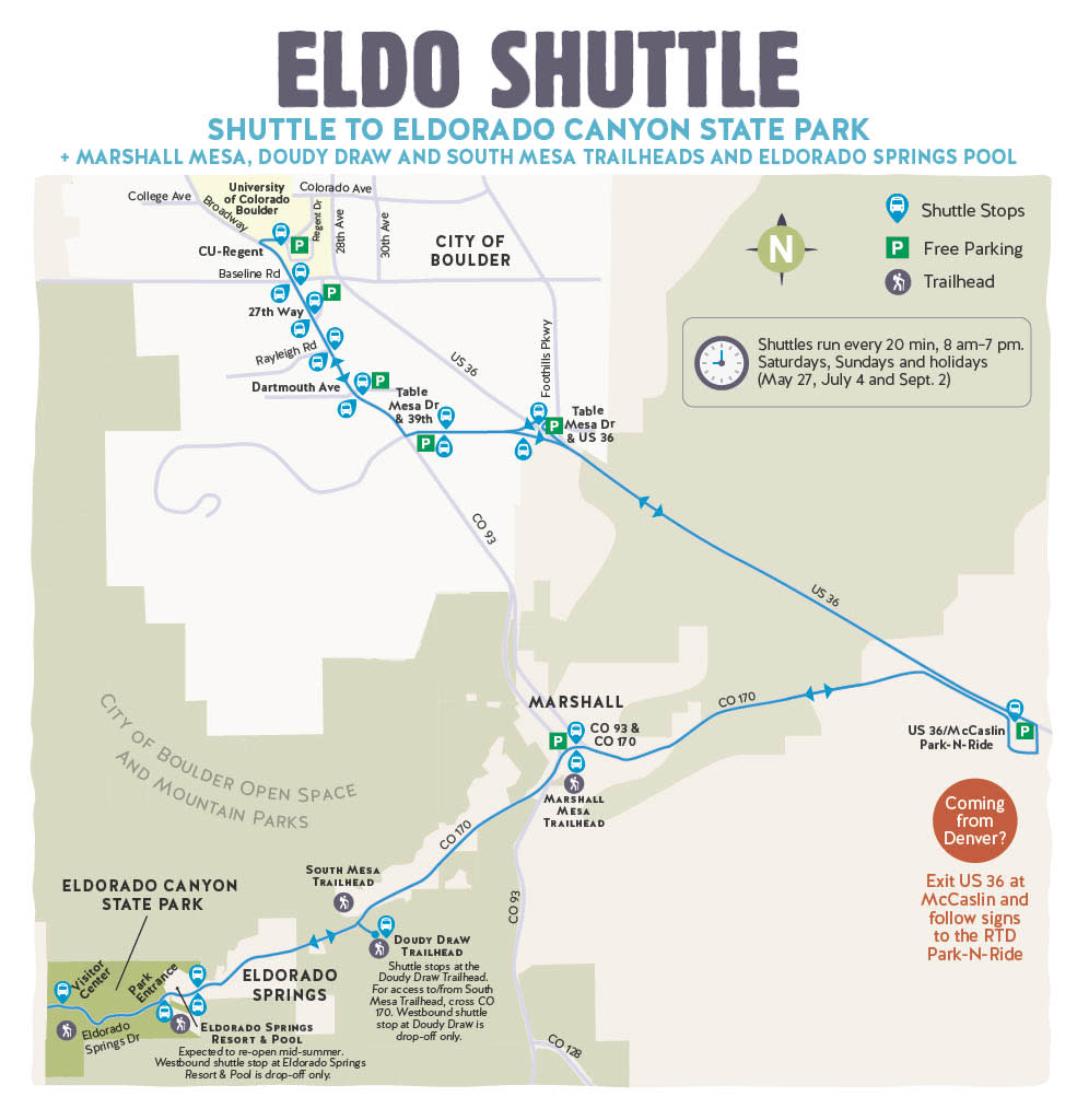 Eldo Shuttle Map 2024