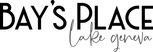 Logo for Bay's Place Lake Geneva lodging entity