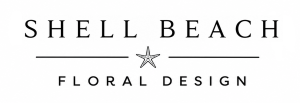 Shell Beach Floral Logo