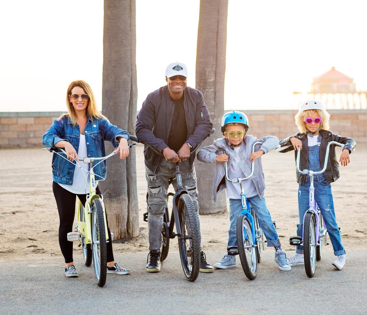 Biking in Huntington Beach