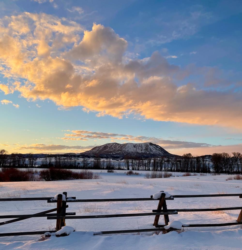 Winter in Steamboat Springs, CO