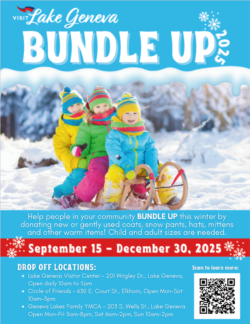 An image of the 2025 Bundle Up informational flyer.