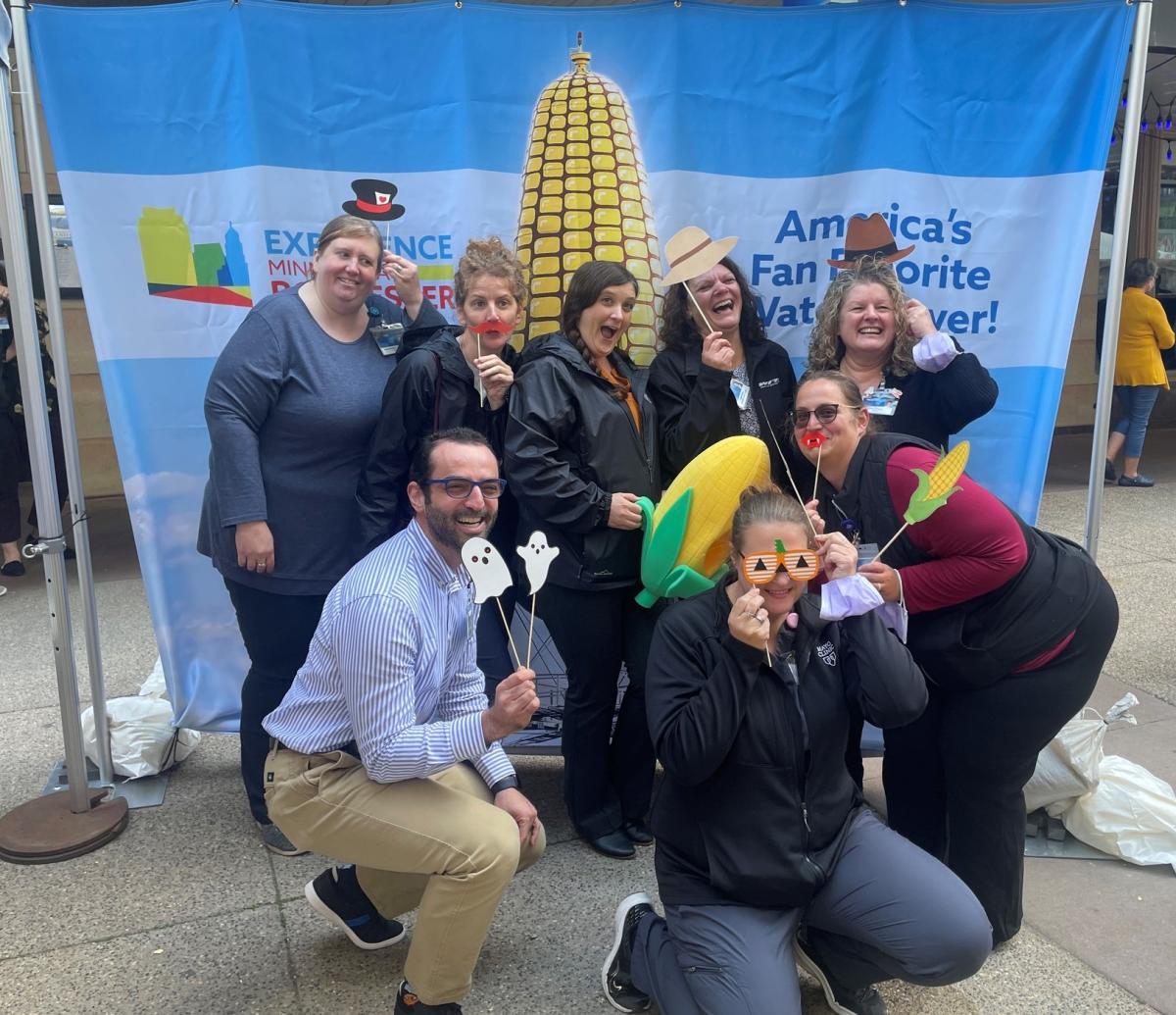 Corn Tower Photo Booth
