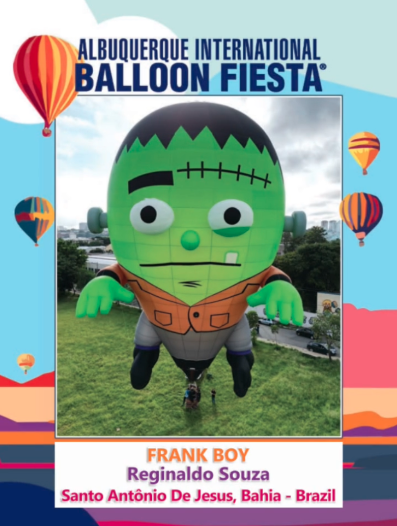 Frank Boy, a new special shape balloon