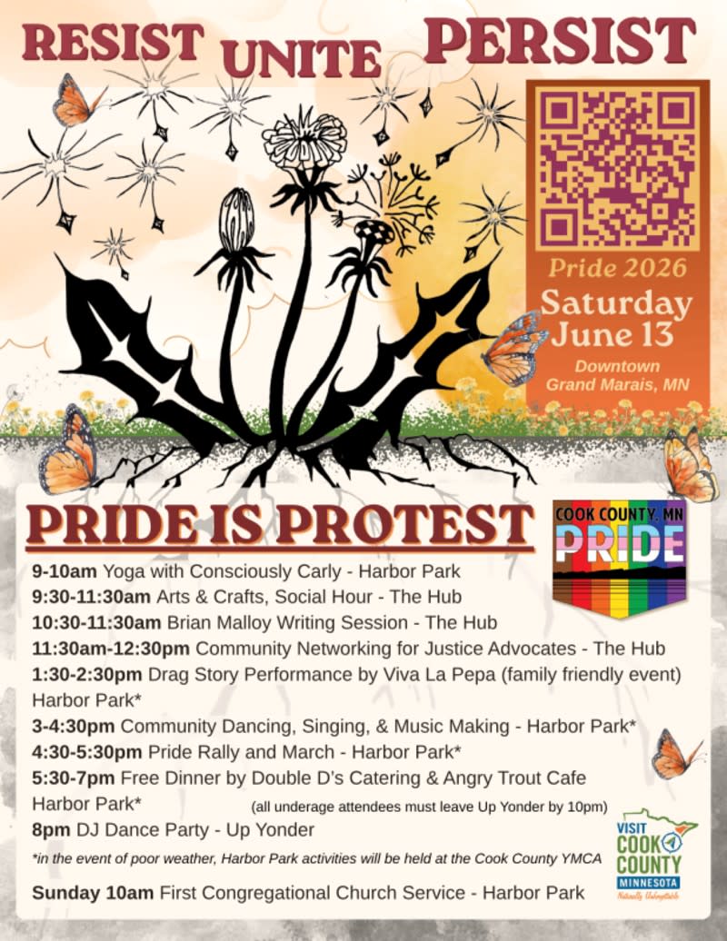 An image of the Cook County Pride Poster