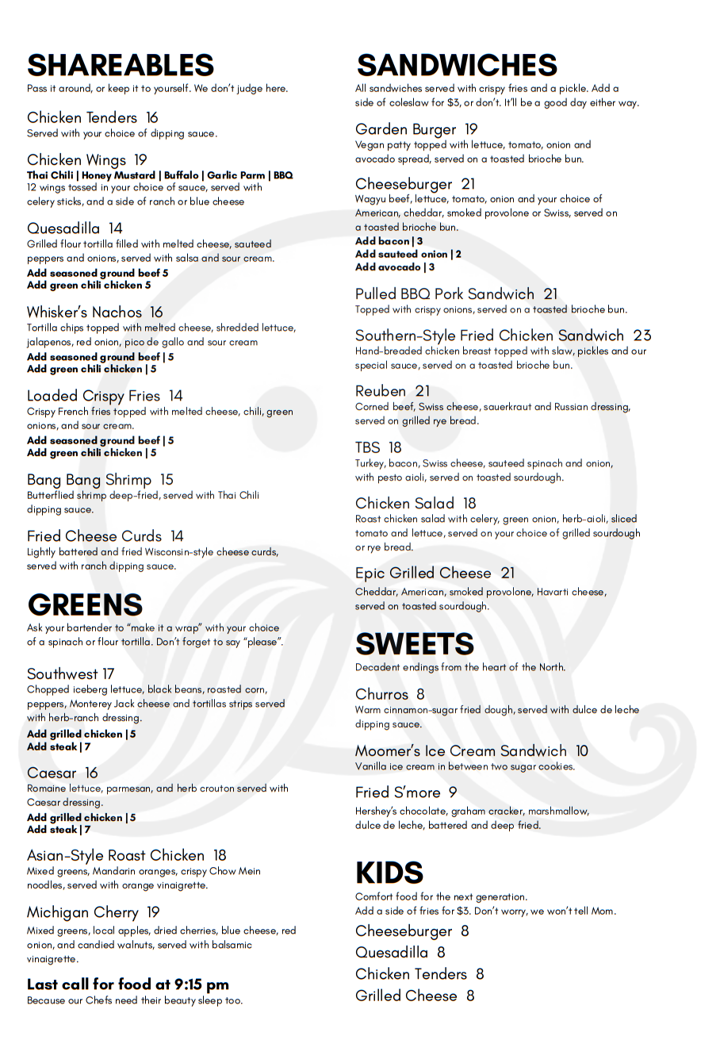 Whisker's Menu