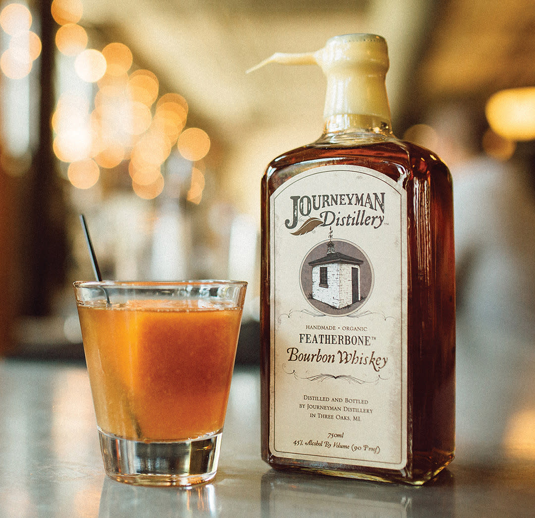 Blood Pressure cocktail at Journeyman Distillery Valparaiso
