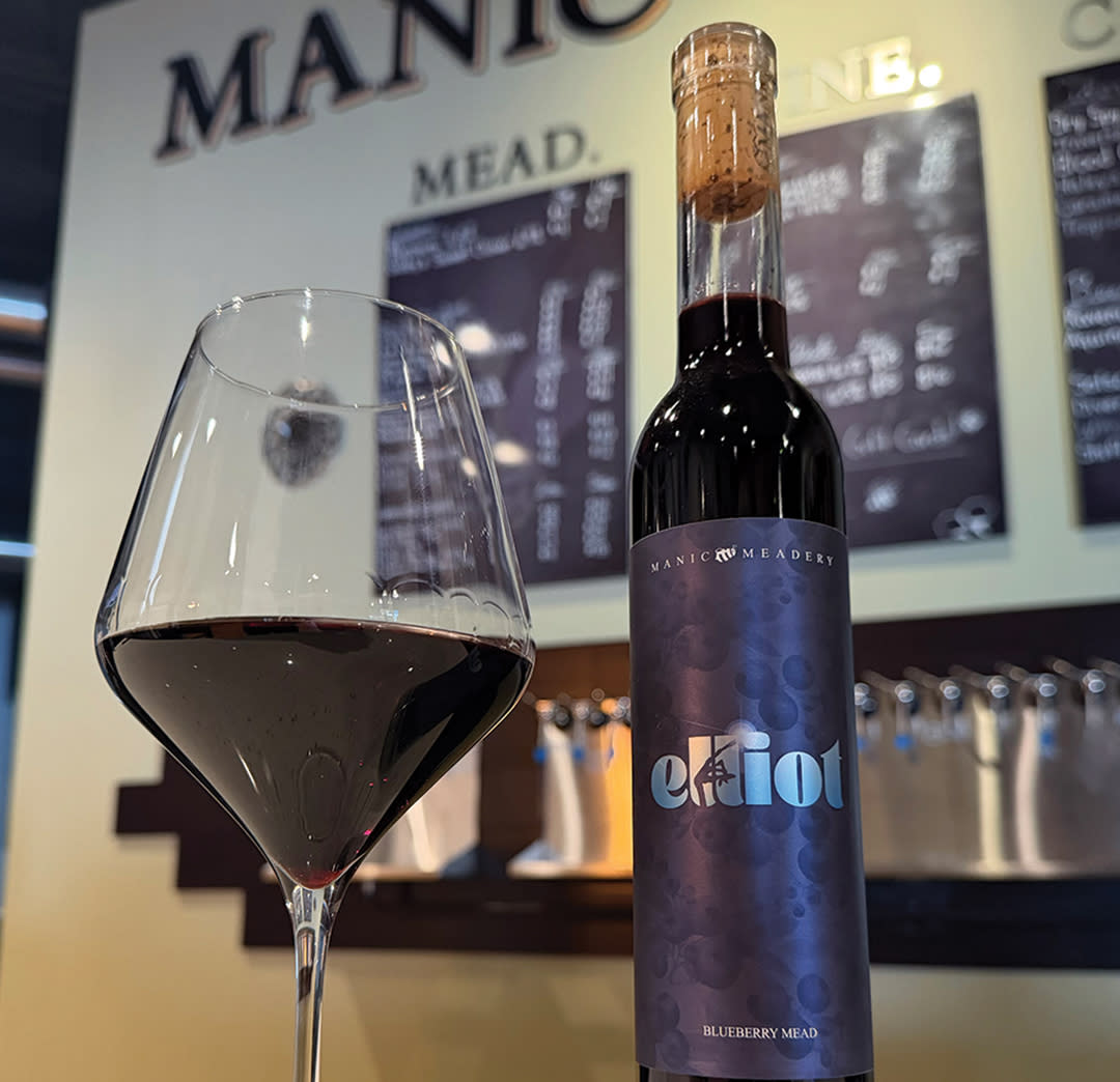 Elliot Mead at Manic Meadery in Crown Point