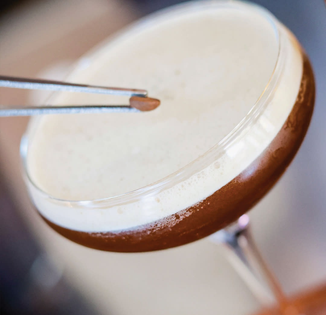 Espresso Martini at Running Vines Winery Chesterton