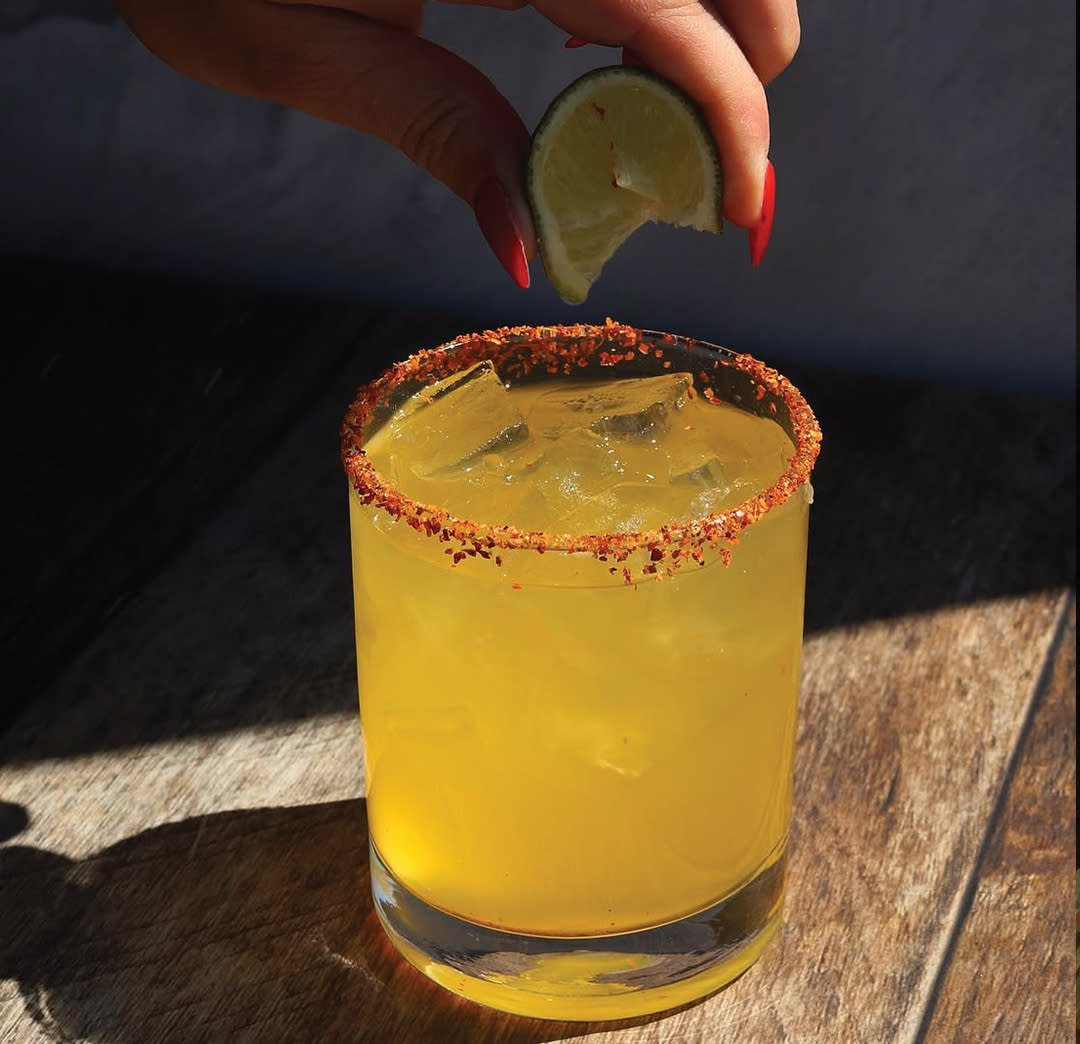 Spicy Mango Margarita at Byway Brewing Hammond