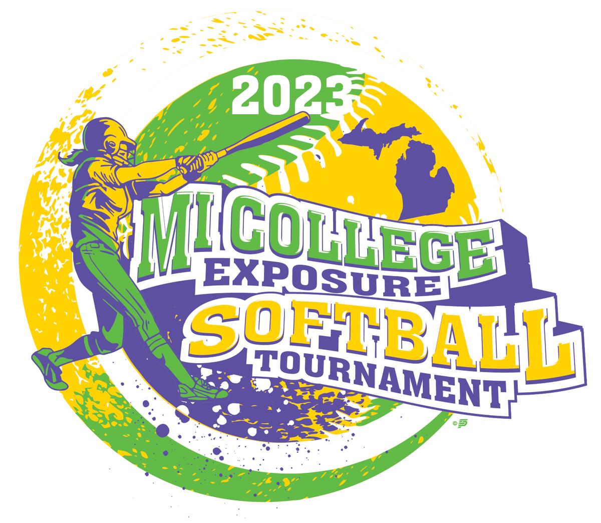 MI College Exposure Softball Tournament logo