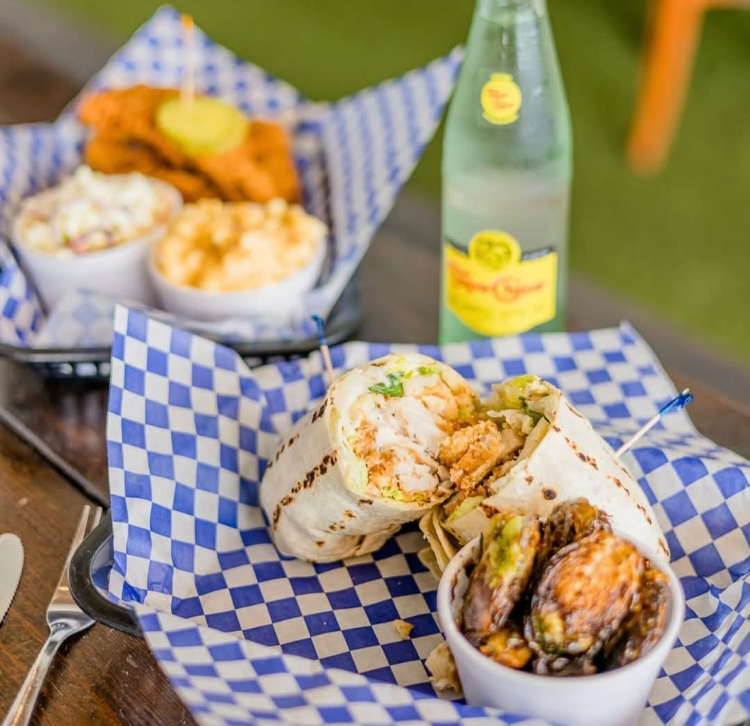 Palmer's Hot Chicken Caesar Wrap