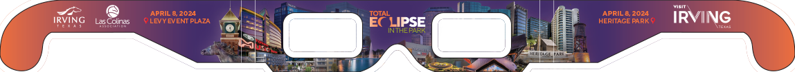 Total Eclipse in the Park Eclipse Solar Glasses