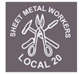 Sheet Metal Workers Local 20 logo