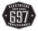 IBEW Local 697 logo