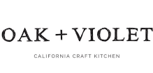 Oak and Violet California Craft Kitchen Logo