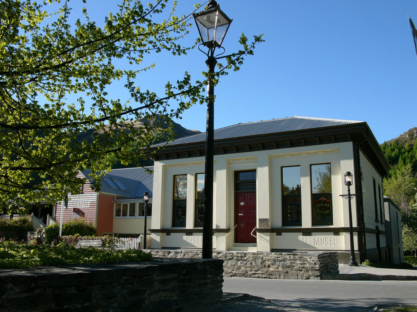 Lakes District Museum facade, Arrowtown