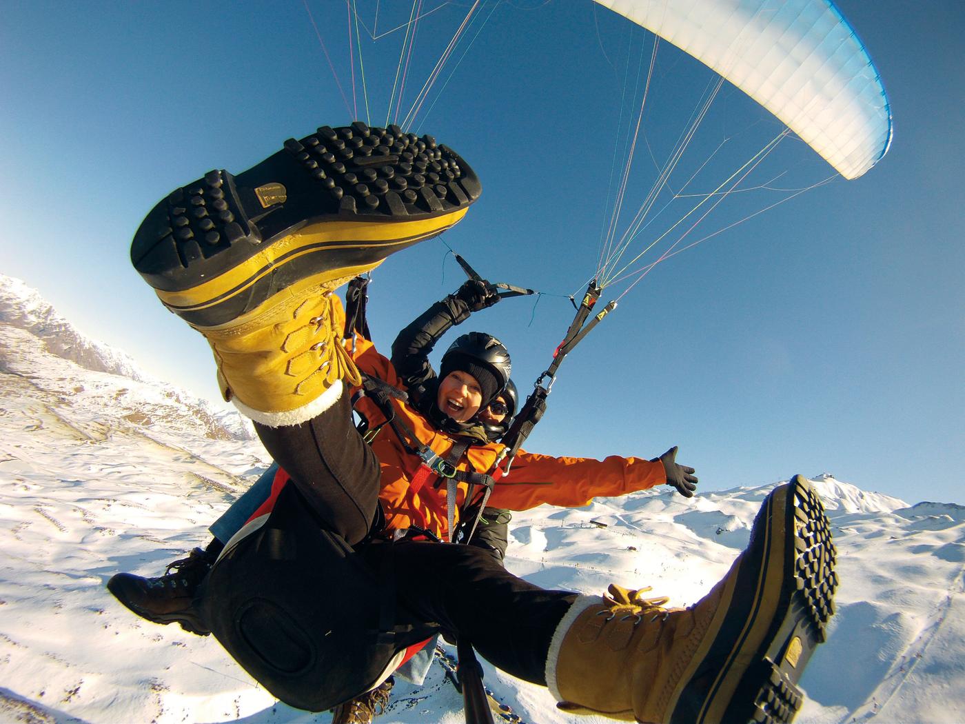 challenge adrenalin paragliding Queenstown