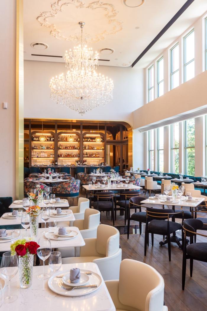 Interior of The Audrey in The Woodlands, Texas