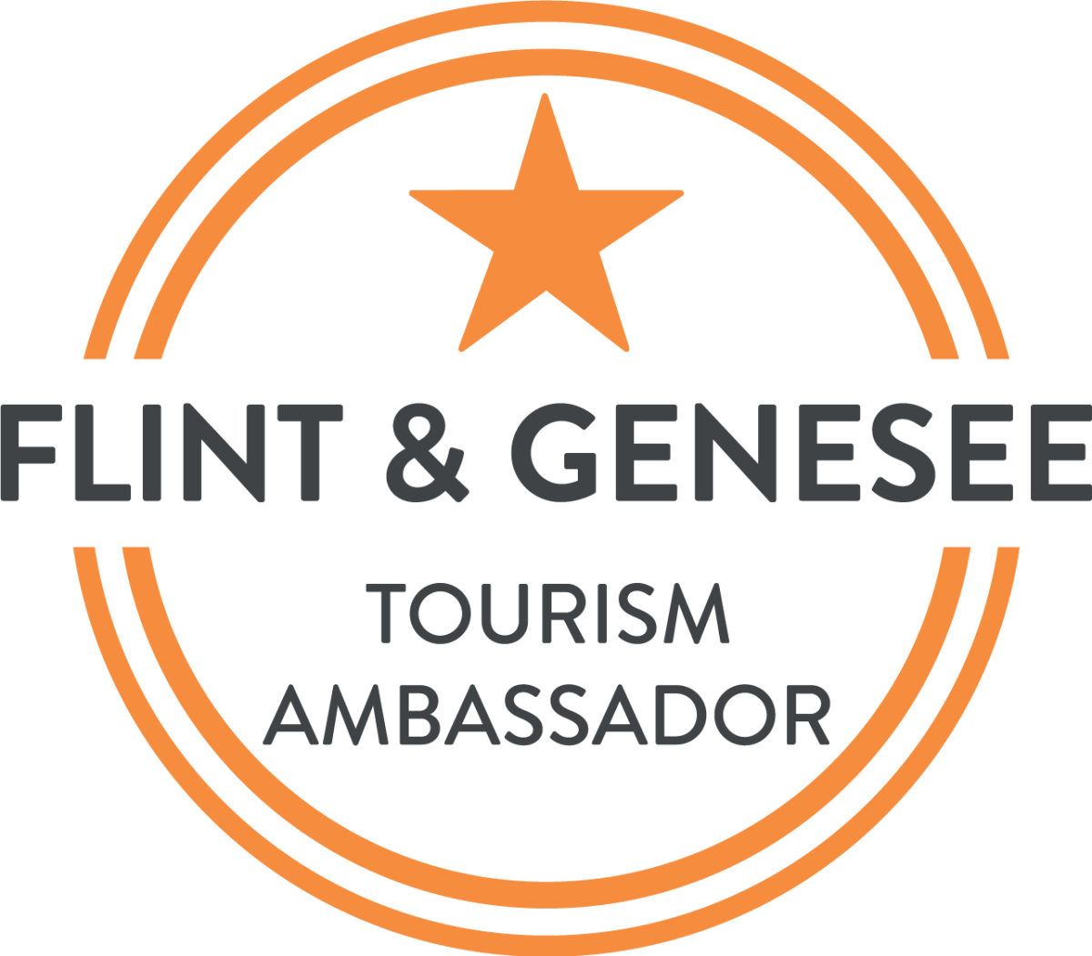 Flint and Genesee Tourism Ambassador logo
