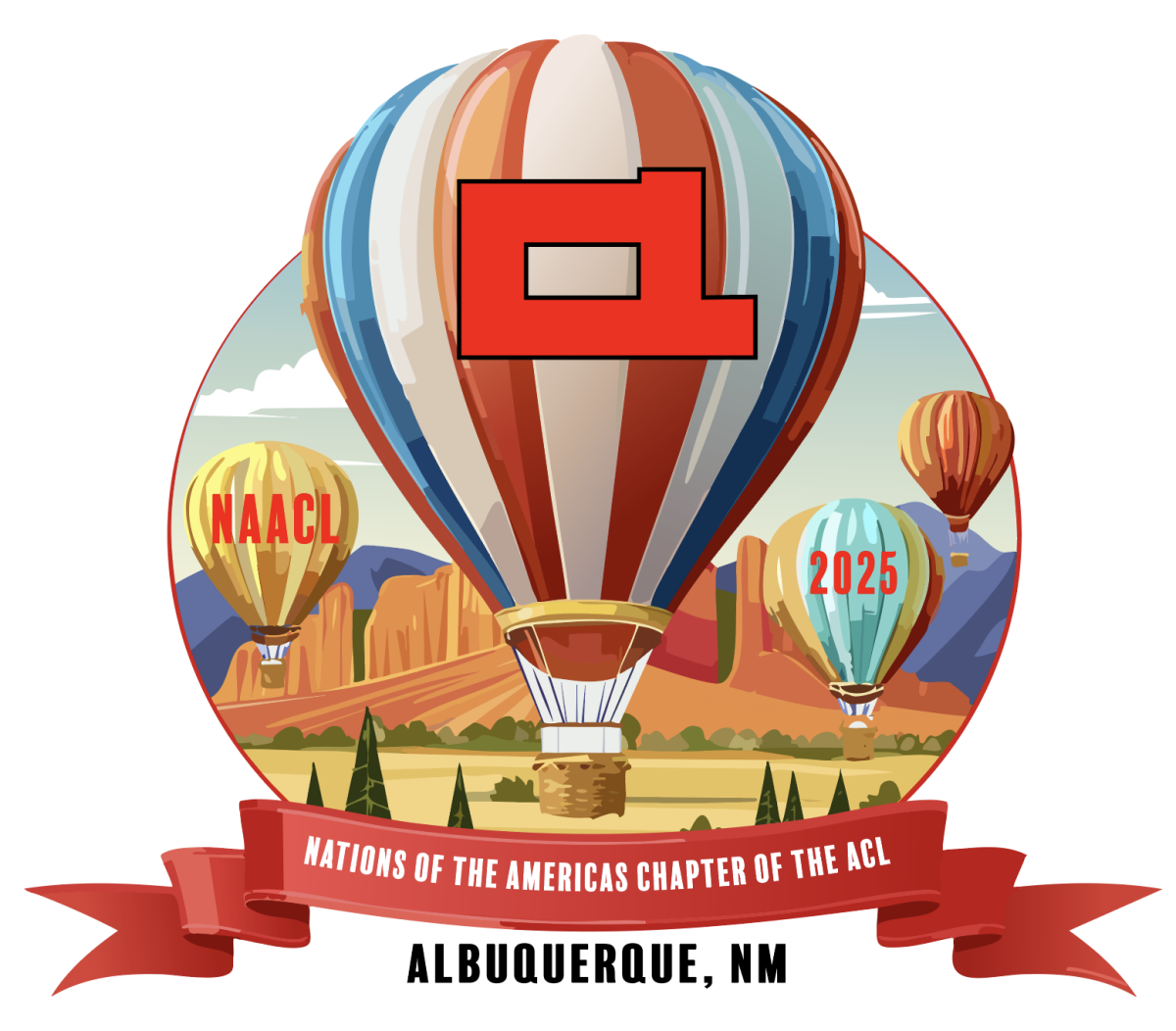 NAACL 2025 Conference logo