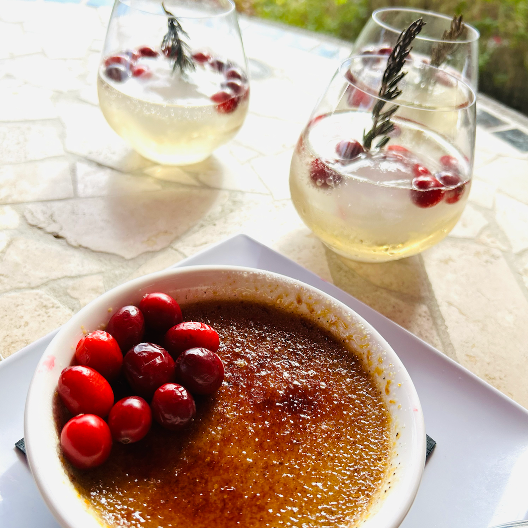 Chilled Season's Eatings, Cougar Vineyard and Winery