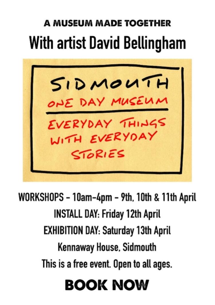 Create your own museum exhibits in Sidmouth this Easter