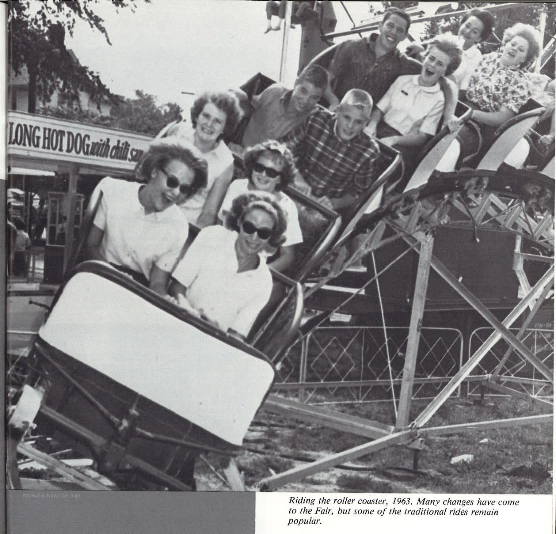 Rollercoaster Ride at Tennessee Valley Fair in 1963