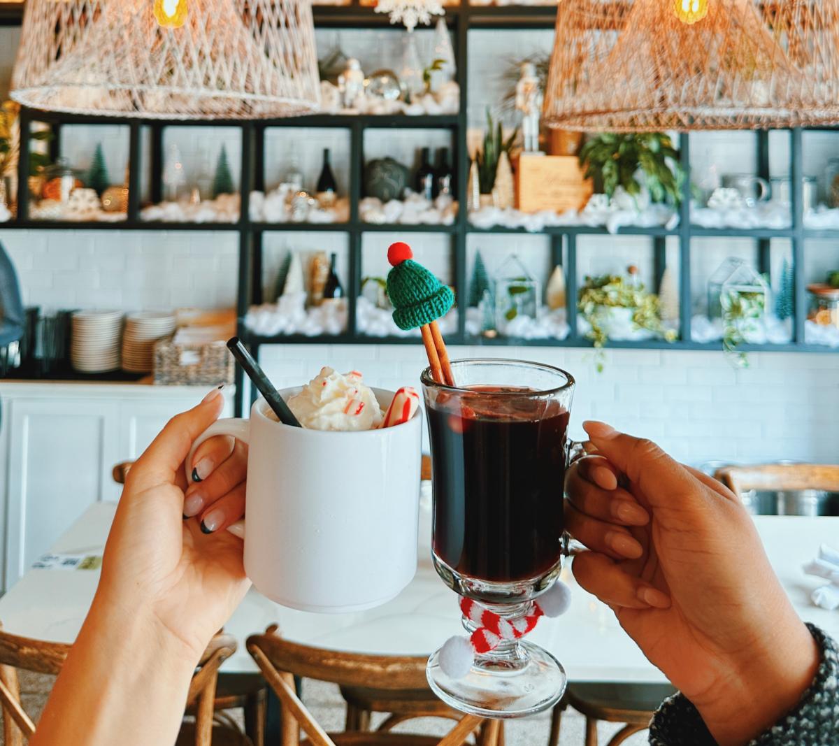 Leela's Wine Bar Hot Drinks Holiday House