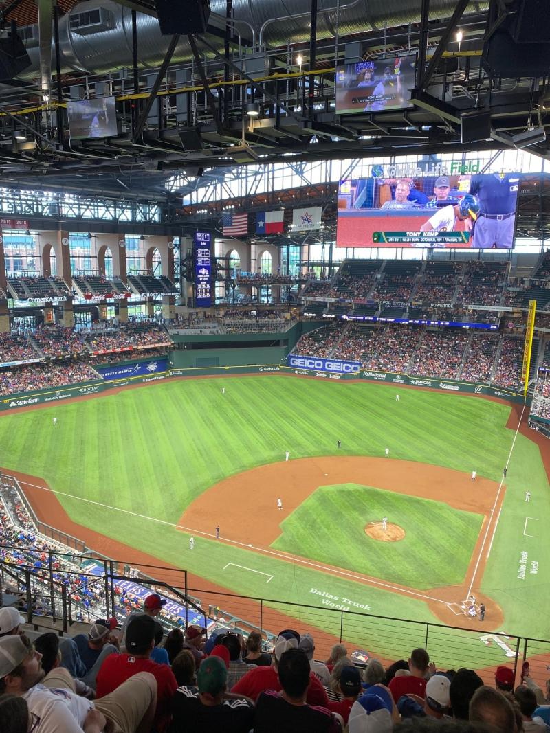 Texas Rangers Arlington Field Target Global Life Ballpark 