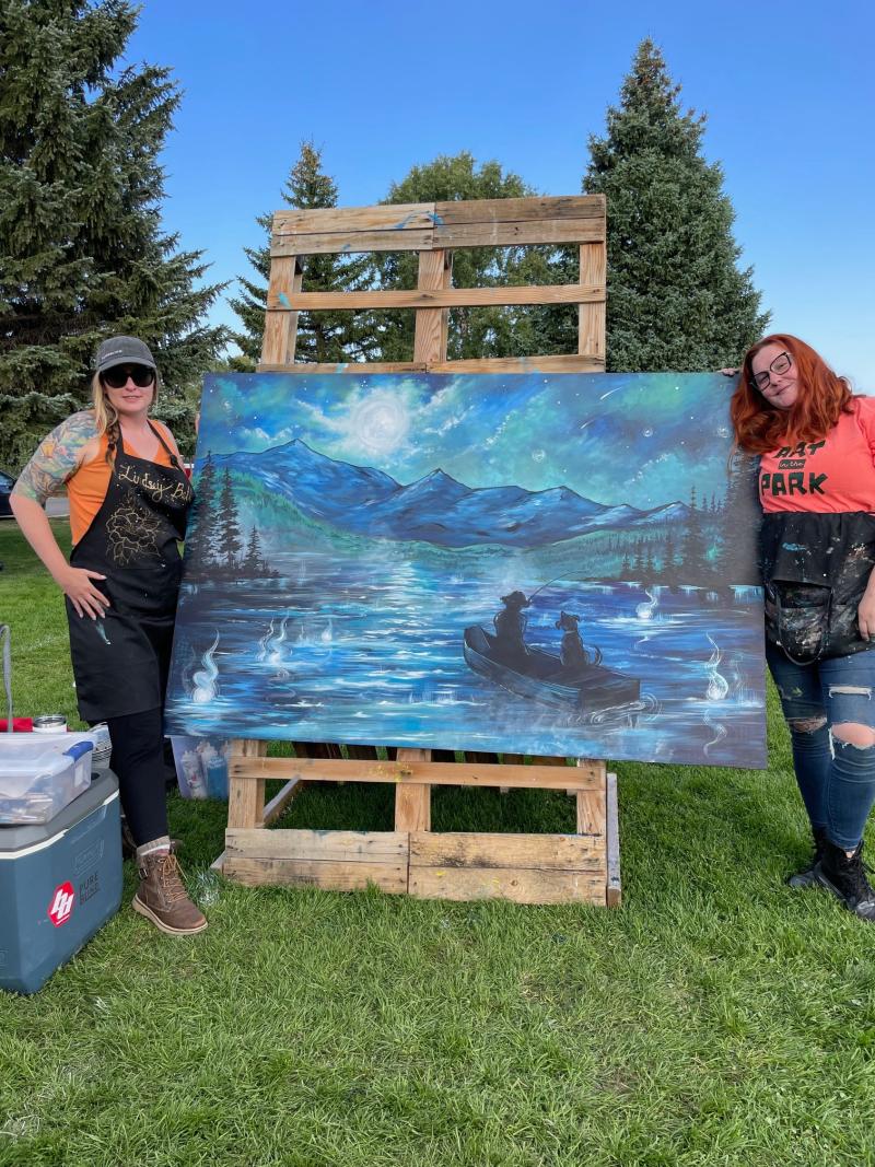 Art in the Park 2024 - Kristiana and Lindsey