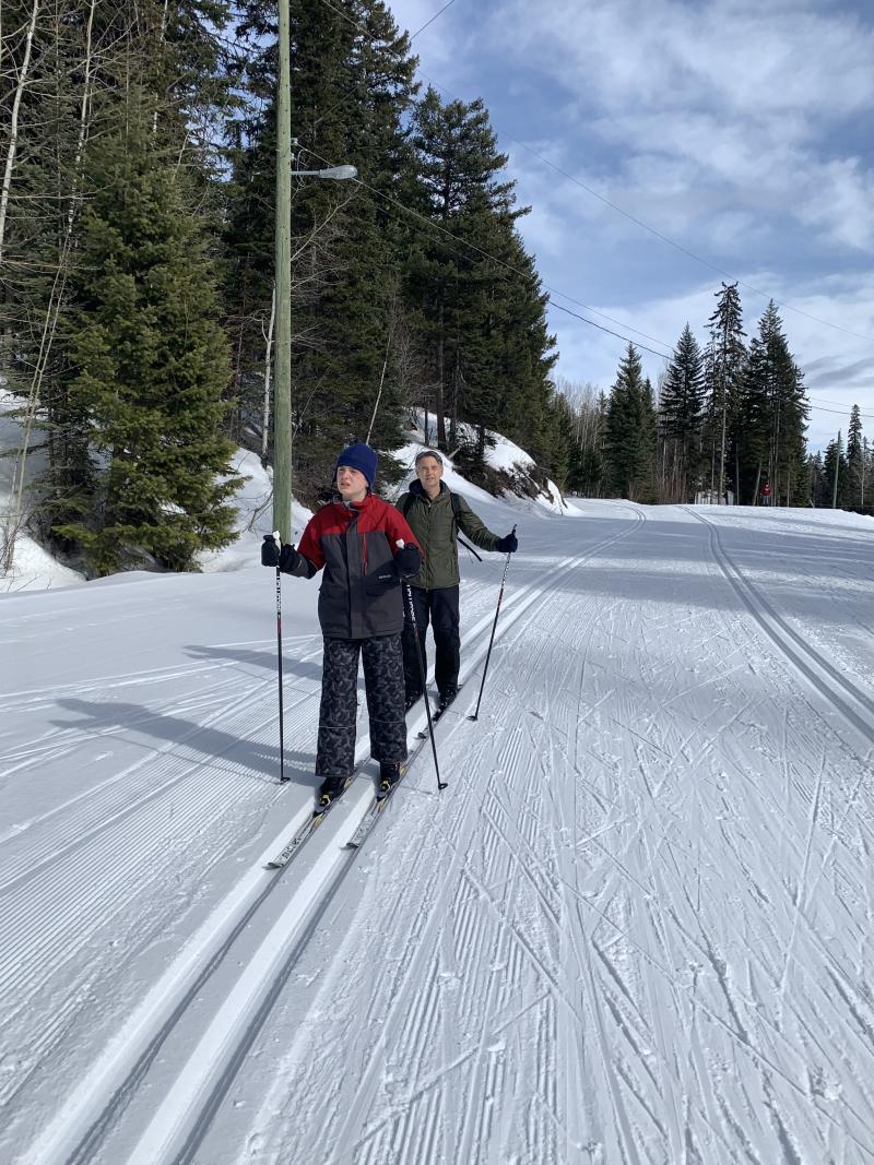 Nordic skiing at Telemark Nordic Centre