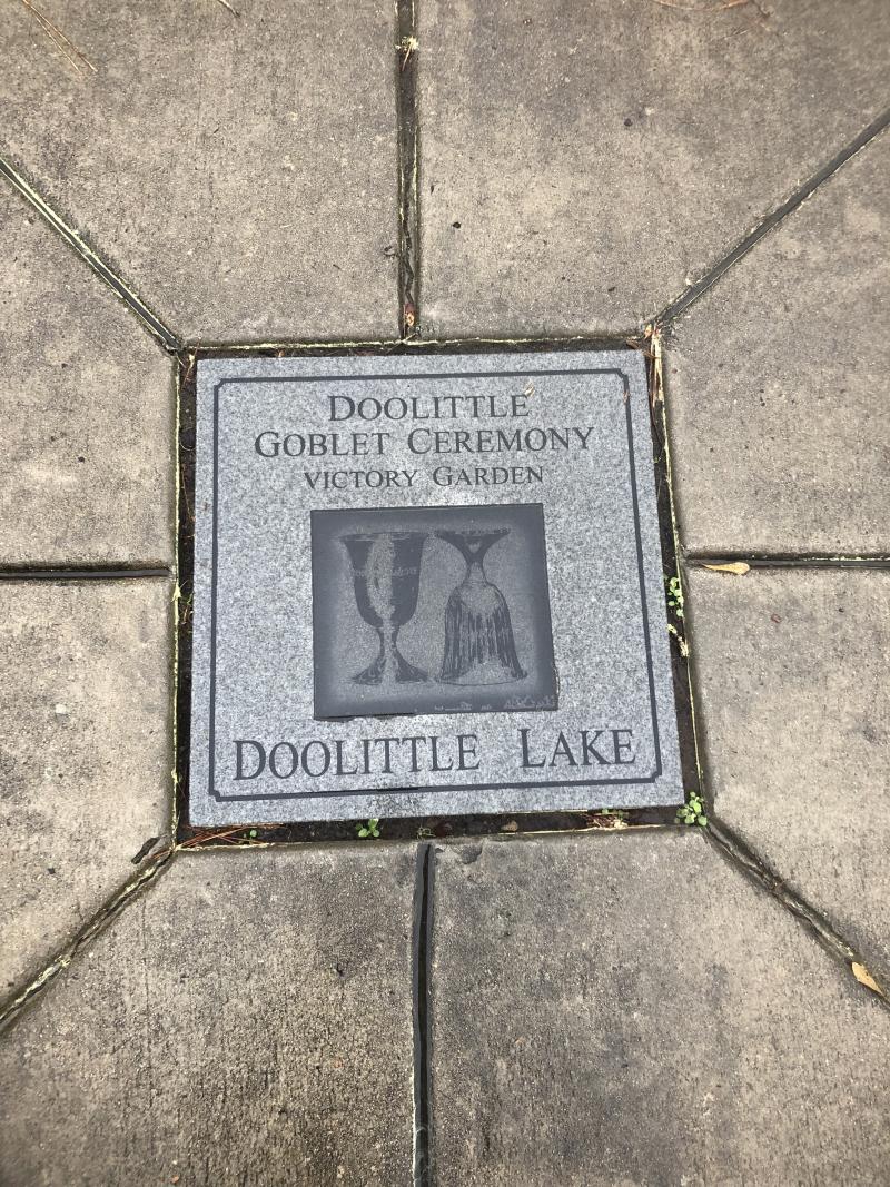 Doolittle Lake historical marker at Market Common