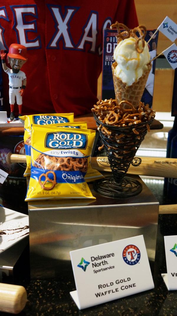 rold gold cone