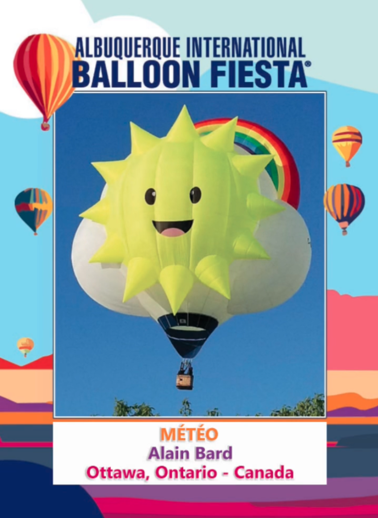 Meteo the special shape balloon