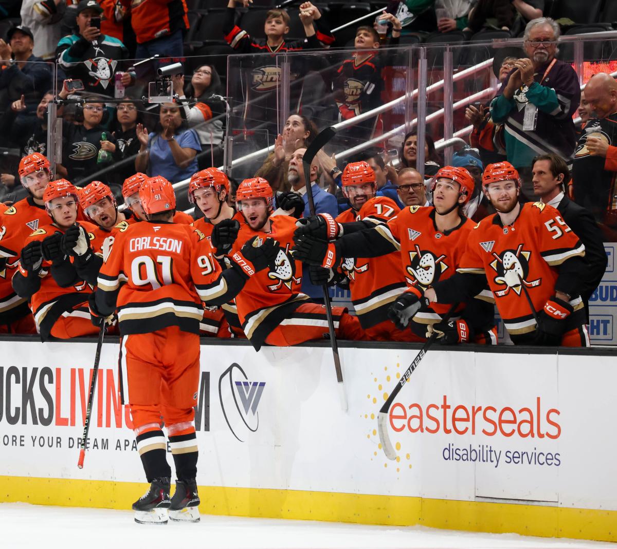 Calgary Flames and Anaheim Ducks Game 2024
