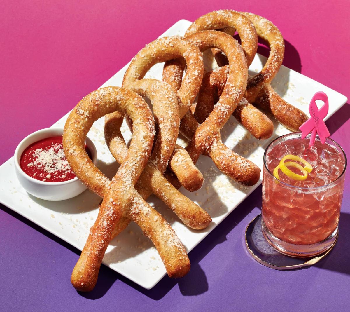 Mellow Mushroom Breast Cancer Awareness Menu