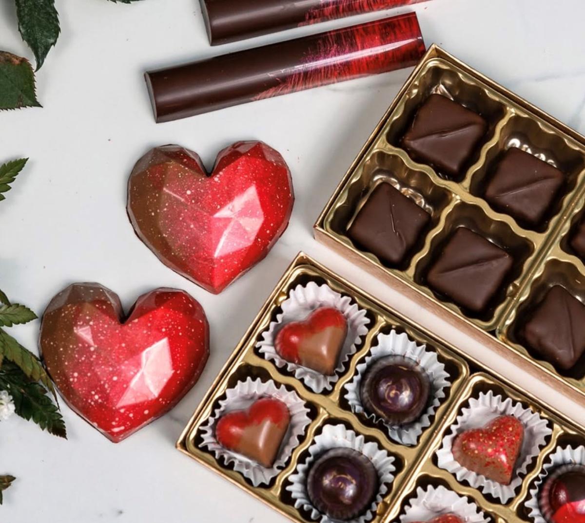 Valentine Flea LaRose Chocolates