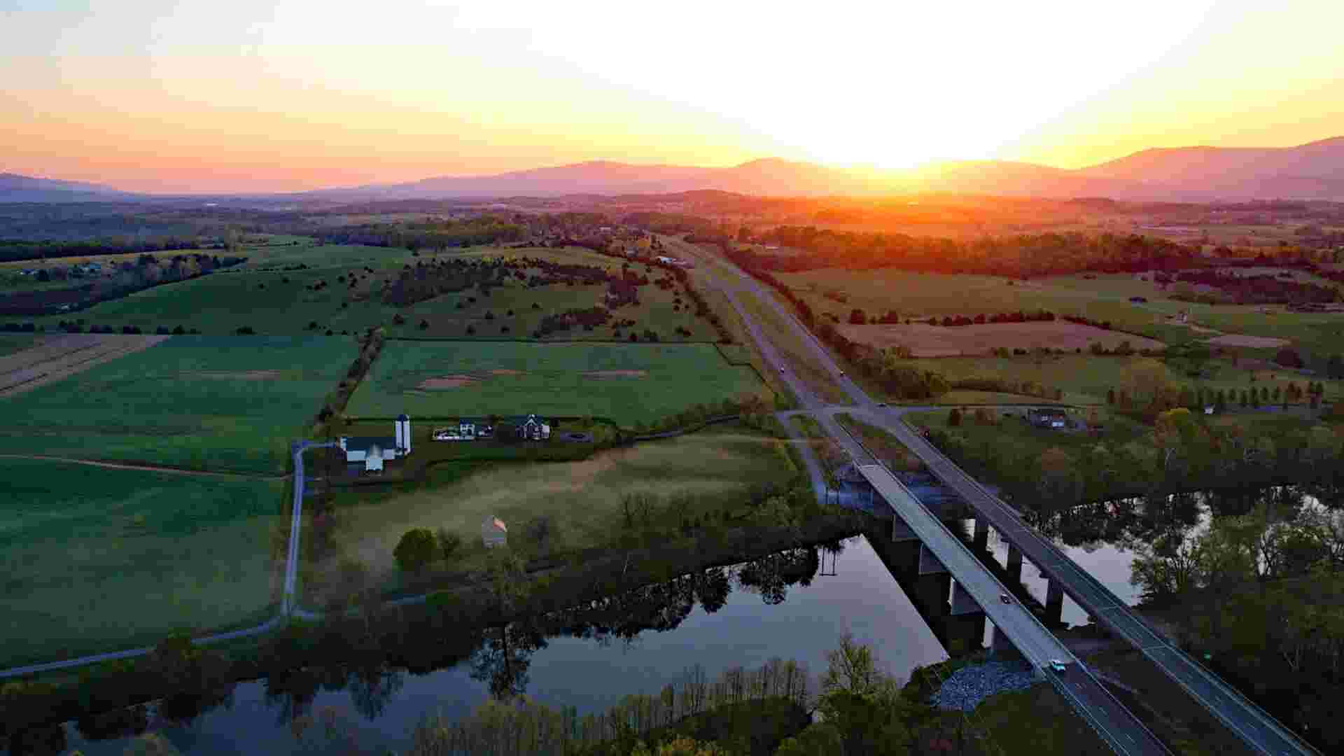 Page Valley Sunrise