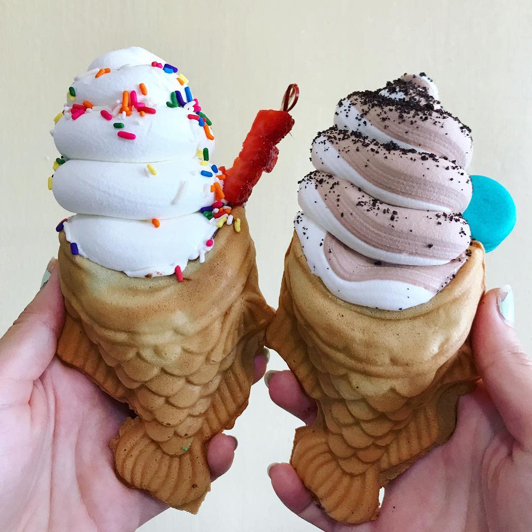 Snowtime - fish shaped cones