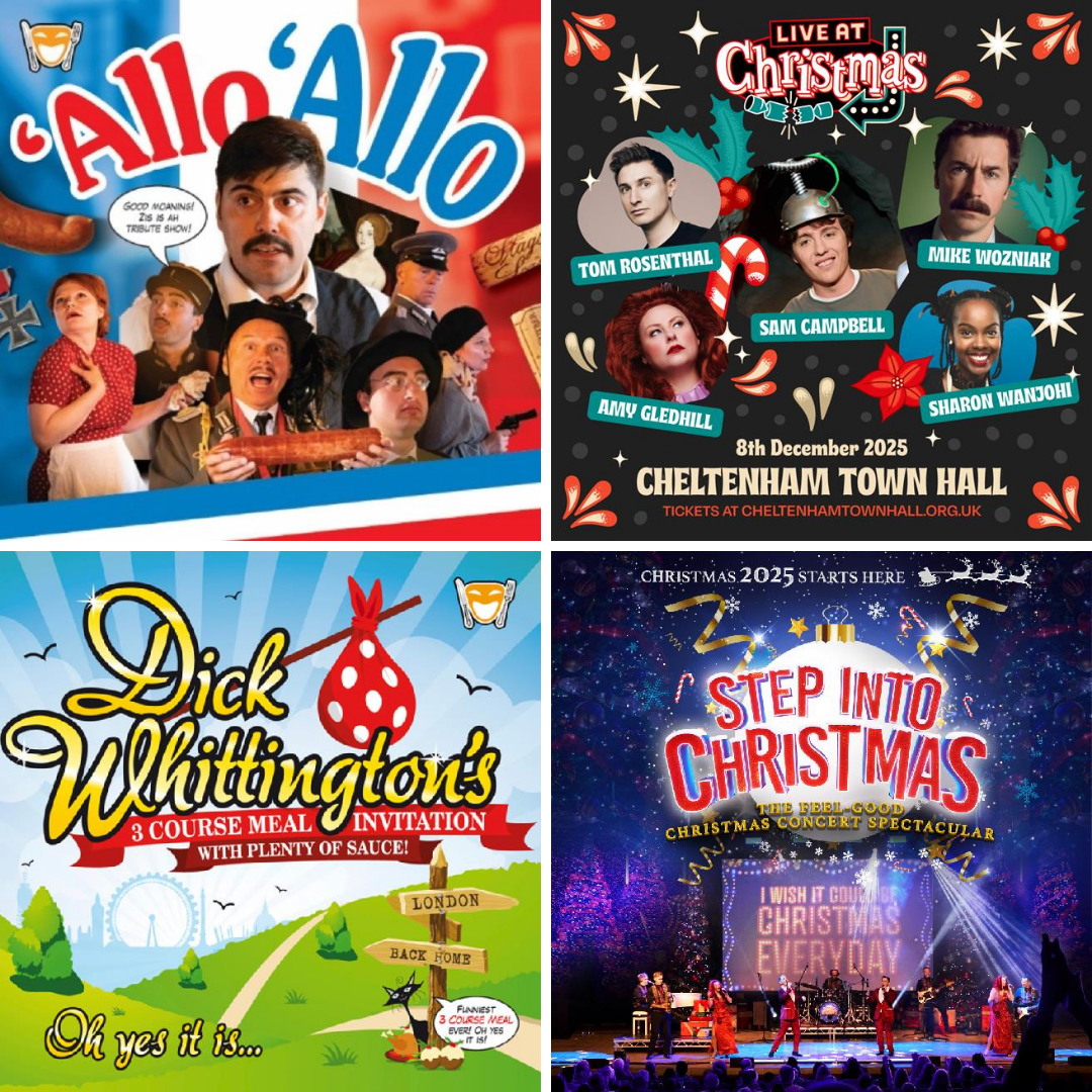 Christmas performances at Cheltenham Town Hall and Pittville Pump Room 2025