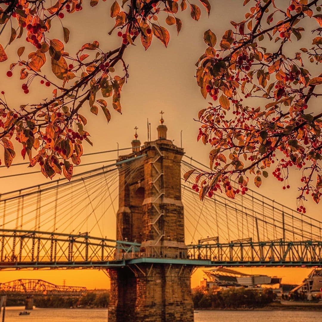 Roebling Bridge @jonreynoldsphoto