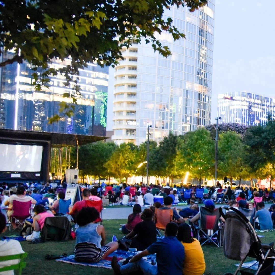 Klyde Warren Park to watch soccer matches