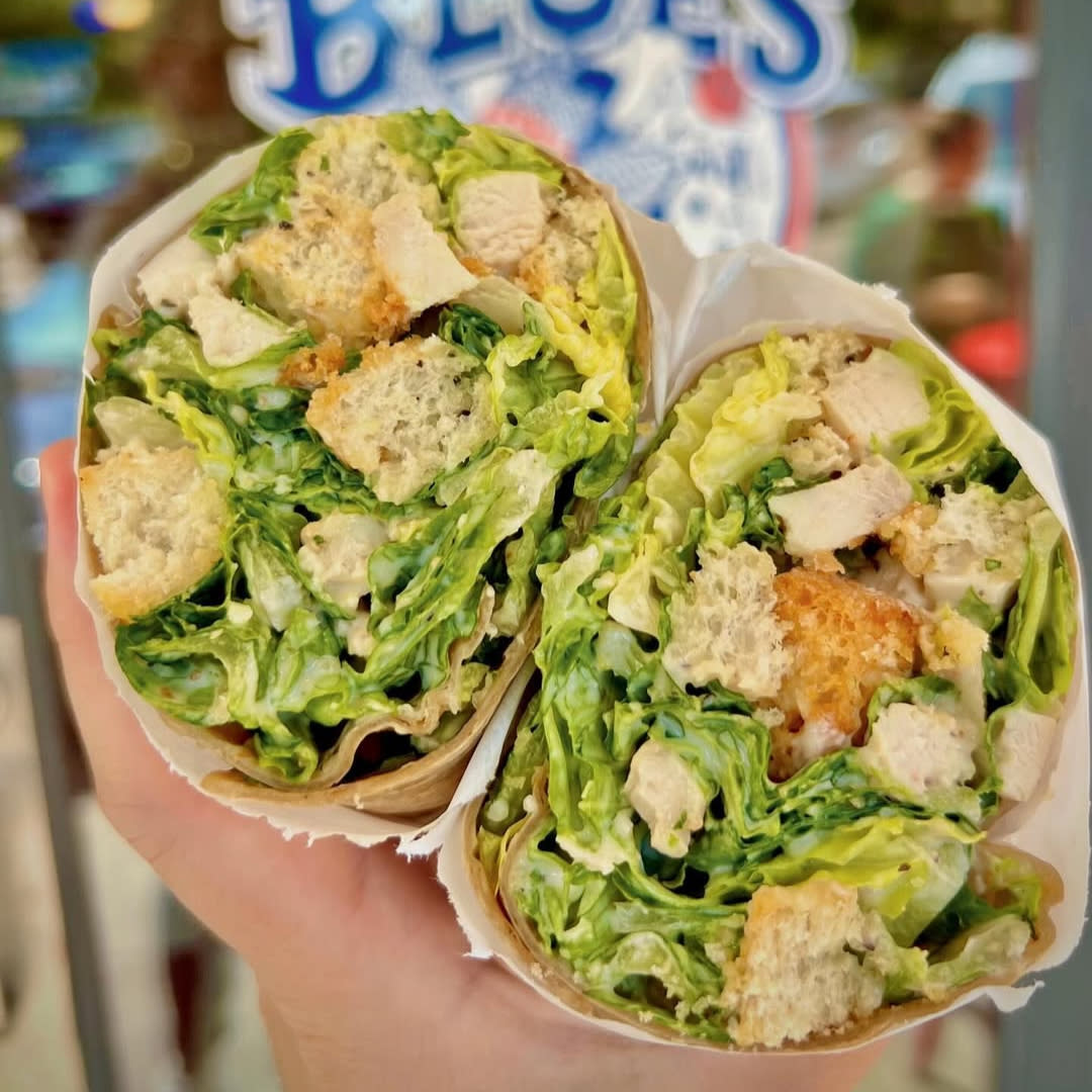 Slider & Blues Chicken Caesar Wrap
