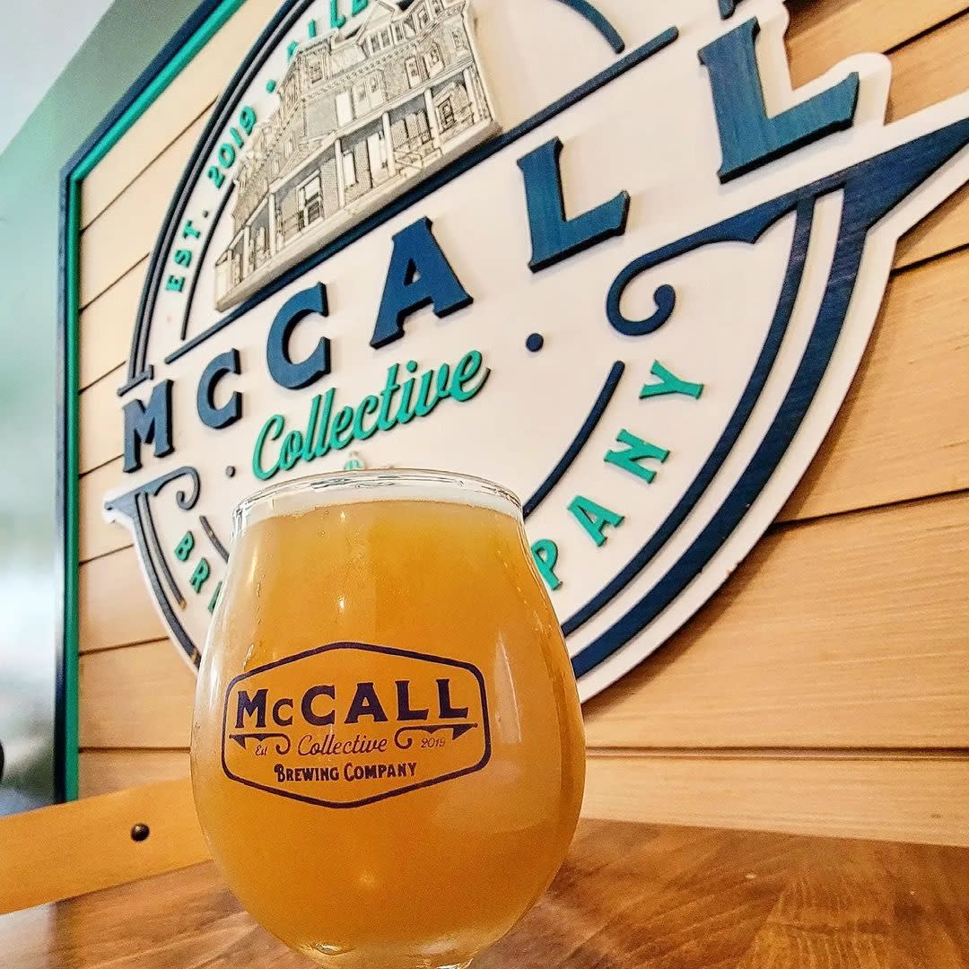 An IPA at McCall Collective Brewing Company in Allentown, PA