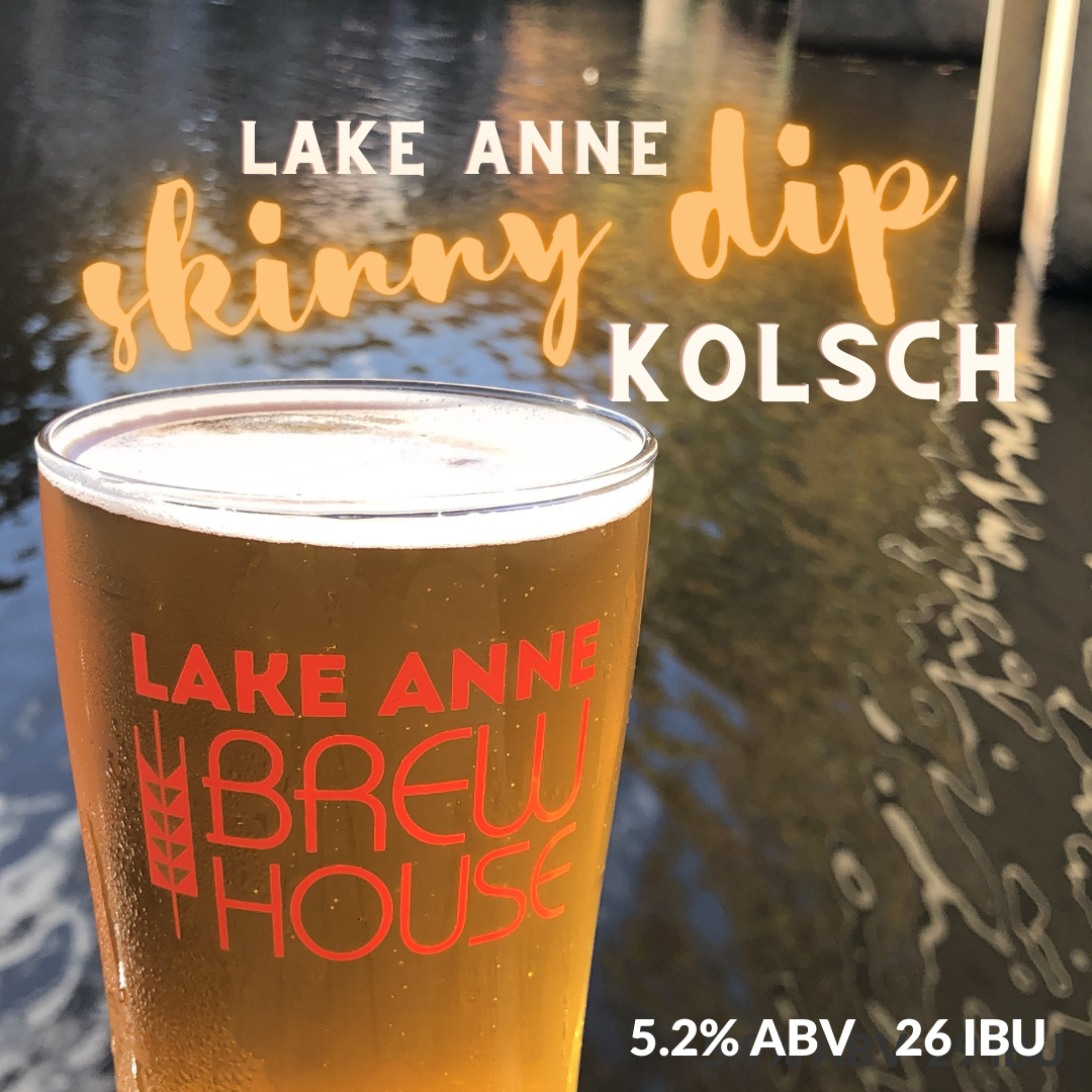 Skinny Dip Kolsch - Lake Anne Brew House